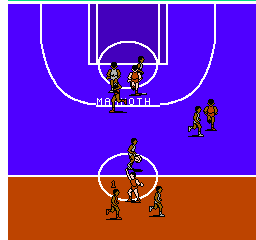 Zenbei!! Pro Basket (Japan) In game screenshot